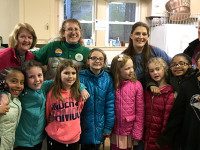Girl Scouts support Food Pantry