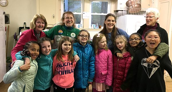 Girl Scouts support Food Pantry