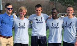 Walpole’s Bushway, UMB set track record