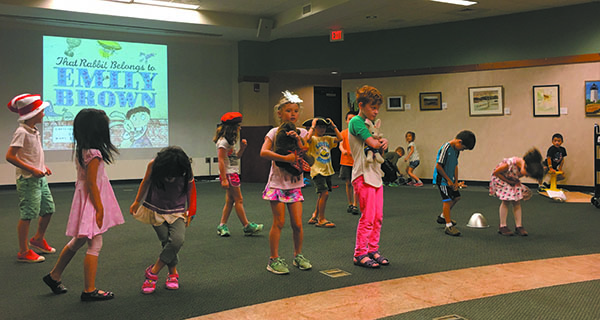 Wellesley kids act out picture book