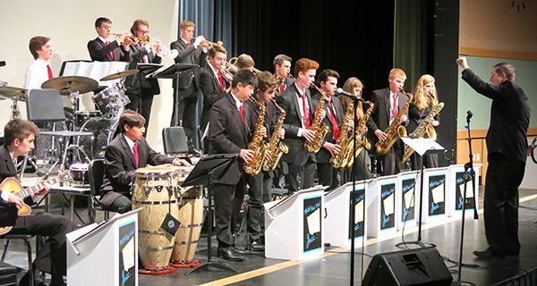 MHS Jazz prepares Doug Olsen farewell