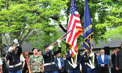 Medfield pays homage at Baxter Park