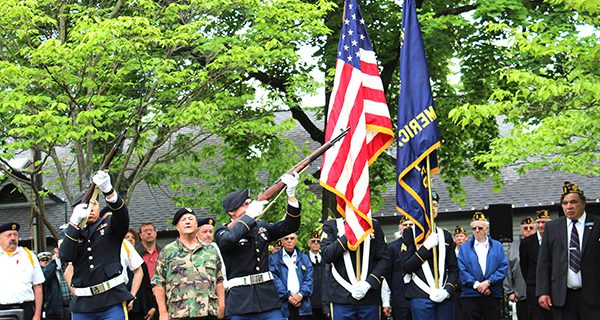 Medfield pays homage at Baxter Park