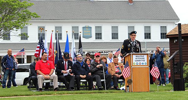 Walpole recognizes veterans on town common