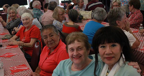 Seniors enjoy COA BBQ