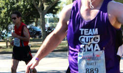Matt Pembroke races for a cure