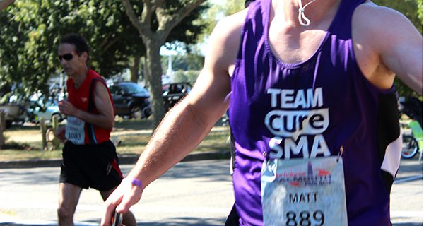 Matt Pembroke races for a cure