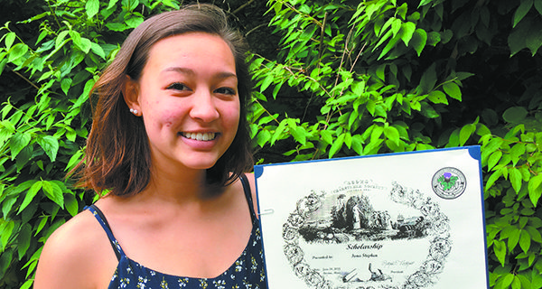 Iona Stephen awarded scholarship