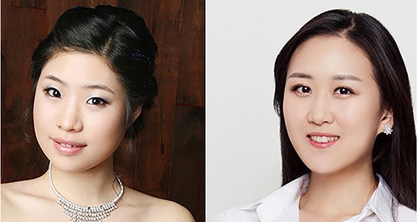 Duo pianists performing at Olin College