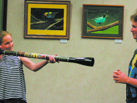Middle schoolers improvise at Wellesley Library