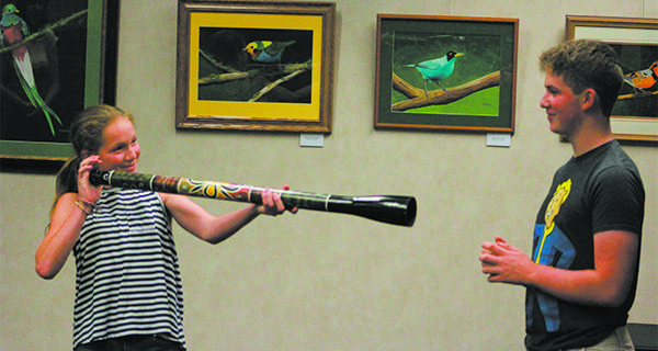 Middle schoolers improvise at Wellesley Library