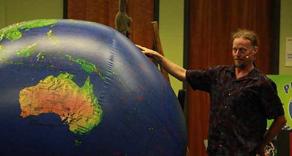 Library hosts Australian-themed fun