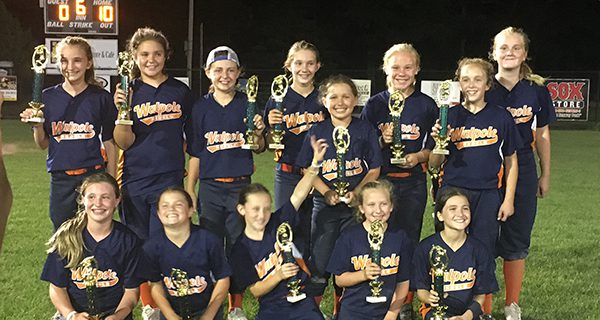 Walpole softball takes titles