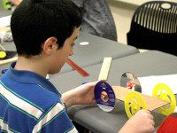 Aggie, 4-H host model car workshop