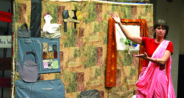 Act!vated Story Theatre delights at library