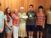 Anime Club gives back to library