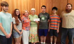 Anime Club gives back to library