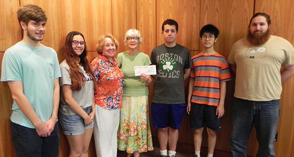 Anime Club gives back to library