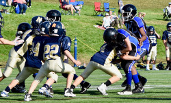 Needham Junior Football battles Brockton