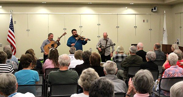 North Sea Gas rocks Walpole Library