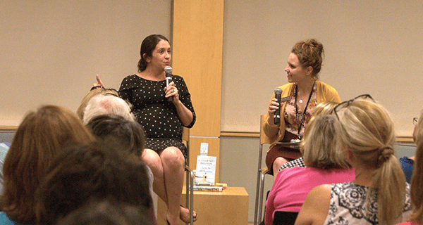 Author Sullivan addresses Westwood Library
