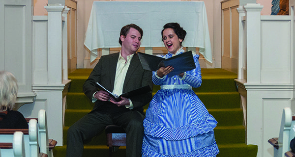 ‘Emily’ performed at First Parish