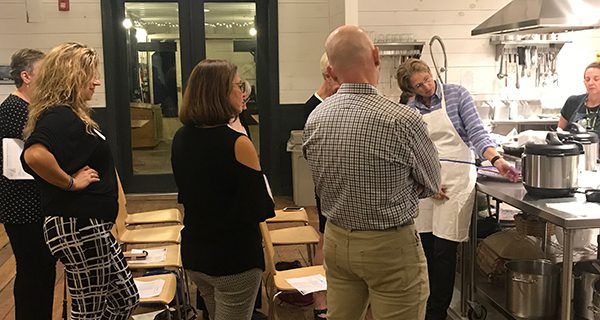 Chefs cook with instant pot