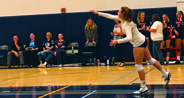 Needham girls volleyball outlasts Walpole