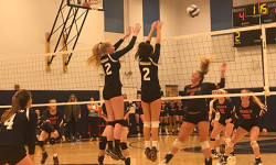 Needham girls volleyball outlasts Walpole