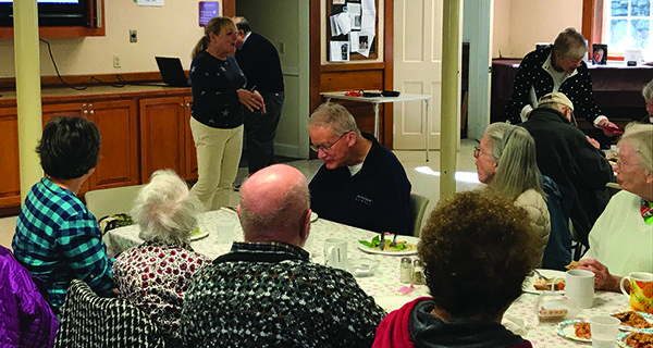 Pilgrim Church hosts weekly luncheon