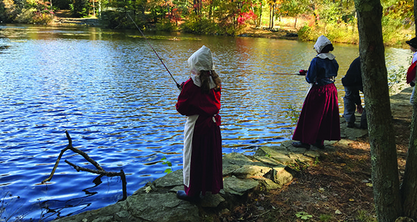 Students make Rocky Woods pilgrimage