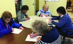 Walpole senior citizens compete at puzzles