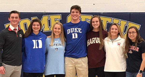 Seven Needham Rockets sign NLIs