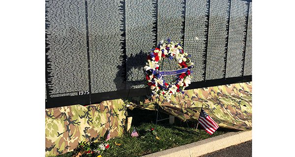 Locals remember vets at Moving Wall