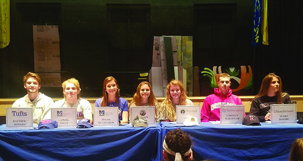 Platoon of Rebels sign NLIs