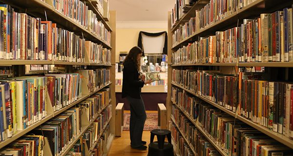 Sherborn Library finds refuge at home