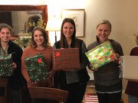 Needham’s Cuddy organizing Shoebox holiday drive