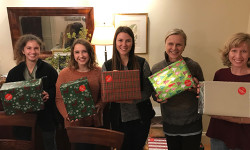 Needham’s Cuddy organizing Shoebox holiday drive