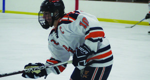 Conor Foley (pictured) will serve as one of two Walpole High hockey captains this winter. 