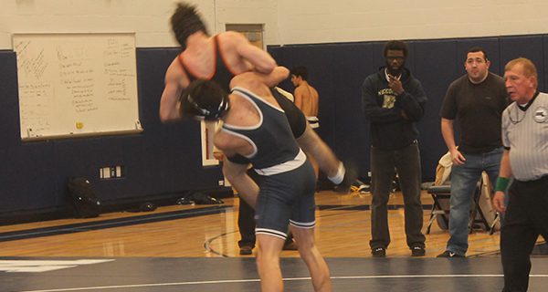 Injury-ravaged wrestling drops first match