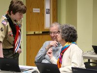 Scouts teach tech to seniors