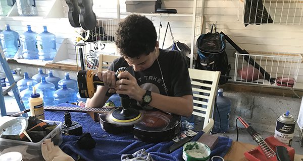 Dover’s Collins makes music