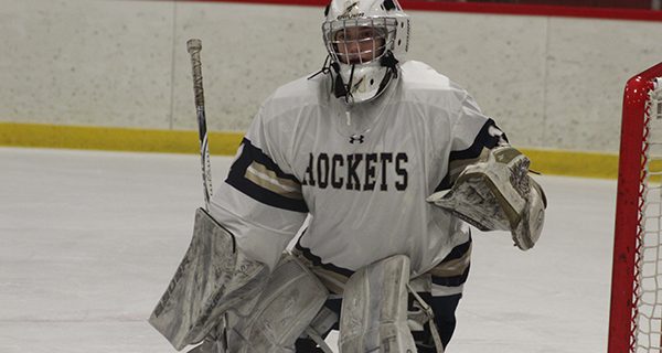 Schmalz, Lady-Rockets sweep Redhawks