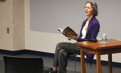 Poet Bouvard shares poems, hard truths