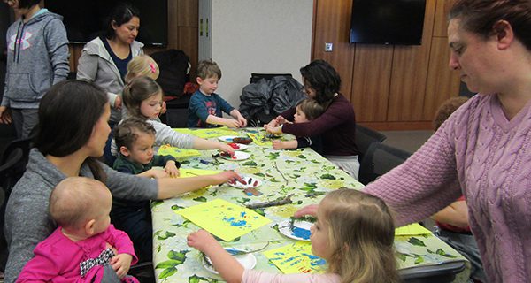 A ‘Bear Hunt’ at Needham Library