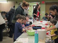 Library rings in spring with flowers