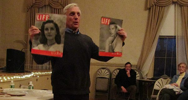 Ken Gloss gives talk in Sherborn