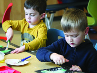 Walpole Library hosts desert STEAM event