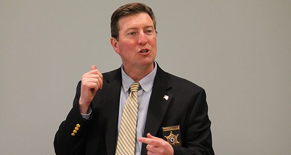 New county sheriff visits Wellesley seniors