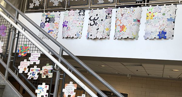 Needham High School Makes a Statement